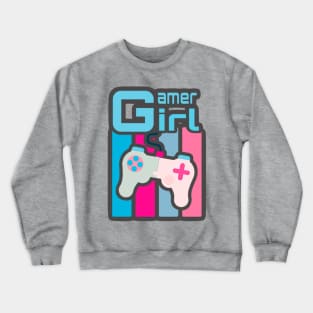 Gamer Girl - Gaming Merch Crewneck Sweatshirt